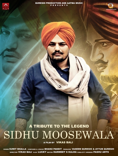 Aatma Music pays rich tributes to the Punjabi Legend SIDHU MOOSEWALA