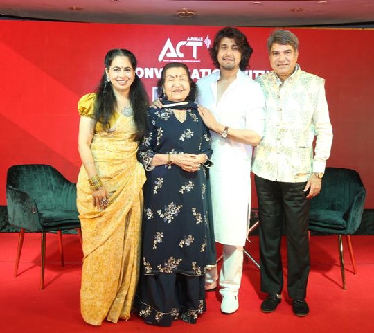 Ajivasan’s ACT With Suresh Wadkar – Padma Wadkar –  Sonu Nigam – Vijay Prakash Et Al Explores Art – Commerce And Technology Of Music Ajivasan ACT Takes Music To Newer Heights