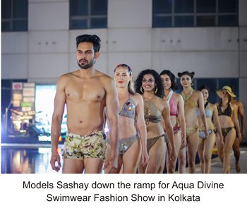 Aqua Divine Fashion Show By Aneebee Entertainments Warms Up A Wintry Kolkata Evening