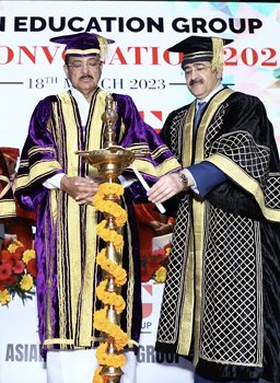 M Venkaiah Naidu Blessed Convocation Of Asian Education Group