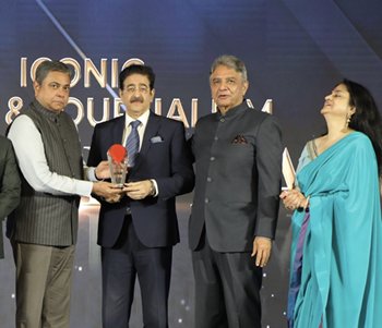 Sandeep Marwah Honoured For His World Record In Film Tourism