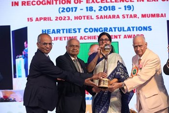 Smt Anupriya Patel  Union Minister Of State For Commerce And Industry Graces 47th Export Awards Of CHEMEXCIL