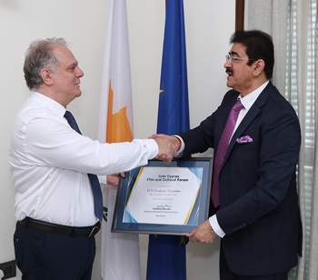 Evagoras Vryonides Appointed Patron of Indo Cyprus Cultural Forum: A Step Towards Strengthening Bilateral Ties Through Art and Culture