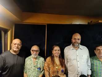 Baba Neeb Karori Maharaj Mauni Maa Web Series Song Recorded At Studio Space Andheri